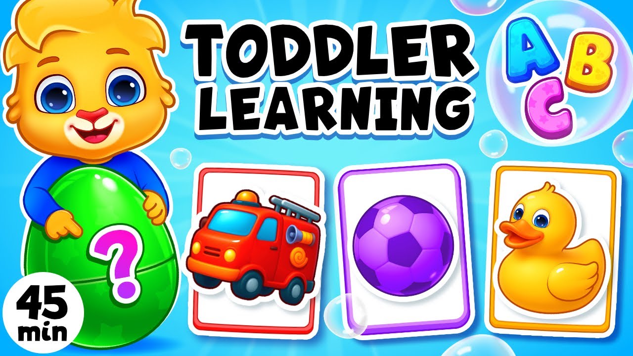 Toddler Learning Fun: Colors, Words & More 🌈