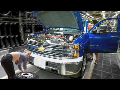 Inside US Chevrolet Factory: GM Assembly line from start to finish – General Motors Manufacturing