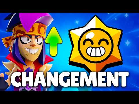 CHANGEMENT sur BRAWL STARS, EQUILIBRAGE et MAINTENANCE !