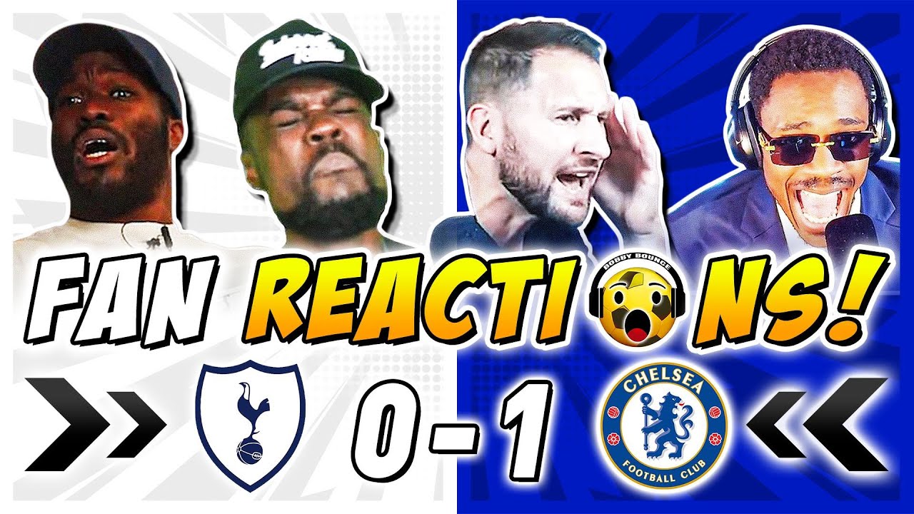 Spurs Fans Outraged After 0-1 Defeat to Chelsea ⚽ | Premier League Fan Reactions