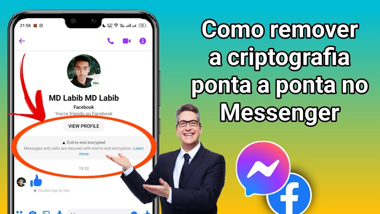 Desativando a Criptografia de Ponta a Ponta no Messenger