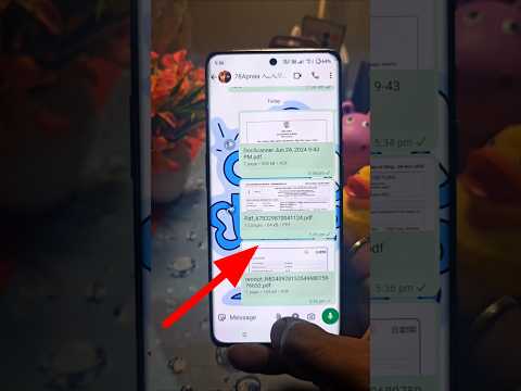 WhatsApp par pdf file kaise bheje || how to send pdf file in whatsapp par PDF file Kaise bhejen