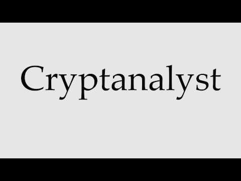 How to Pronounce Cryptanalyst