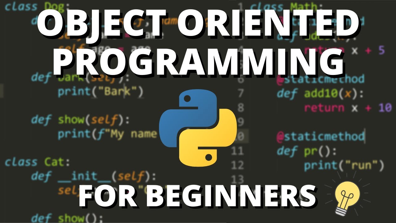 Python OOP for Beginners: Master Object-Oriented Programming Easily 💻