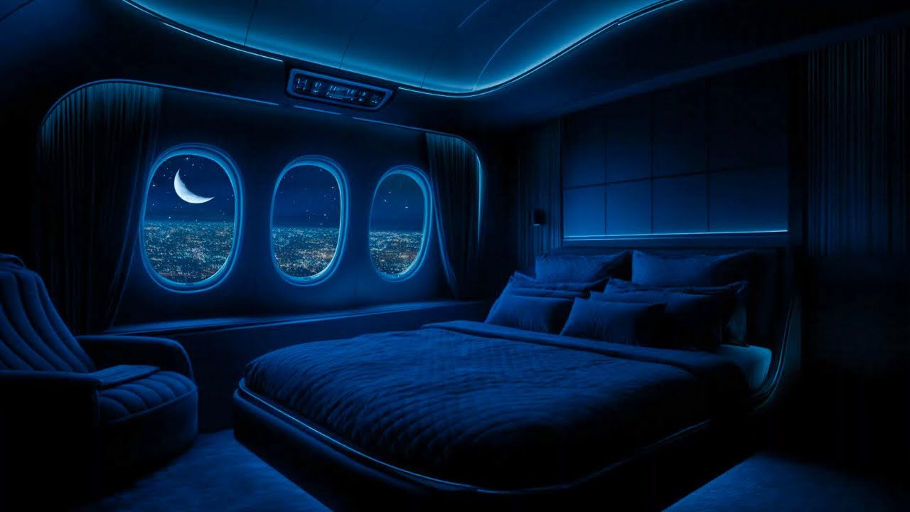 Airplane Sounds for Sleep✈️No Ads | 24H of Jet Engine Brown Noise | Clear Your Mind & Wake Up Rested