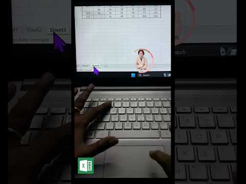 How to Show and Hide the Worksheet Tabs in Microsoft Excel? #shortsvideo #excel