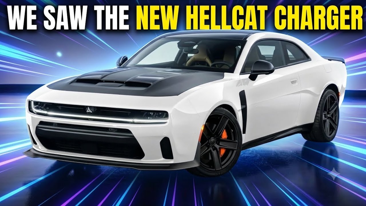 We Saw The New Charger Hellcat At Stellantis Proving Grounds