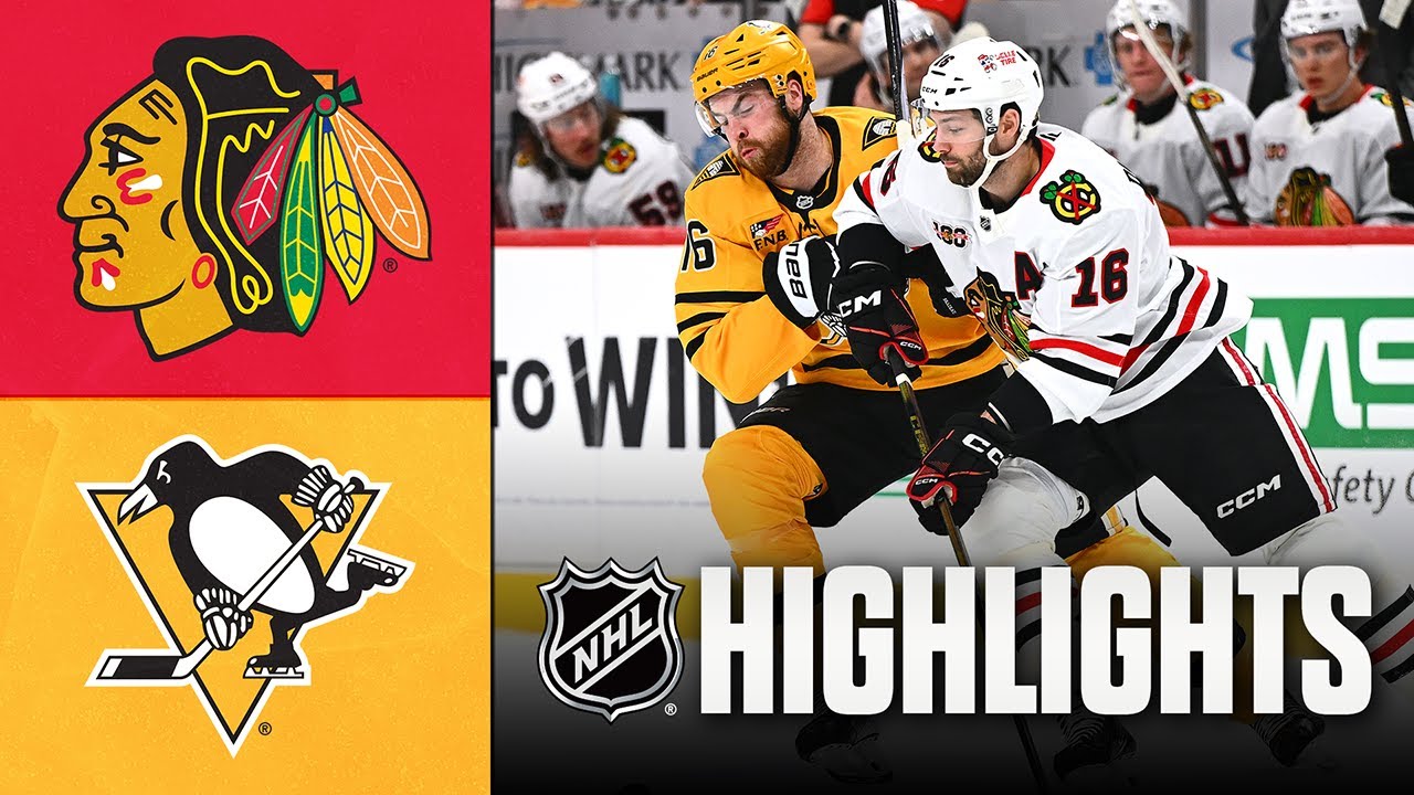 Blackhawks vs. Penguins | NHL Highlights (Jan 29, 2026)