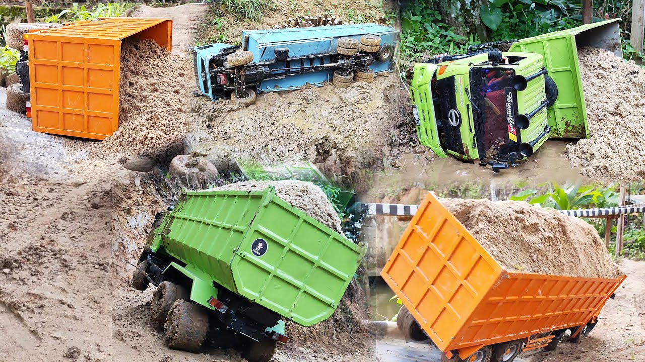 Kompilasi Truk Hino 500 & Fuso 220Ps 🚚