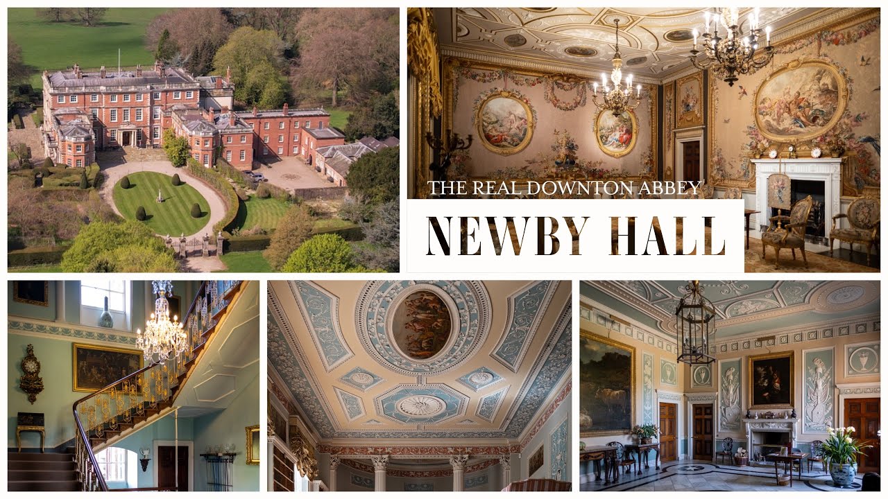 Inside Newby Hall: The Real Downton Abbey 🏰