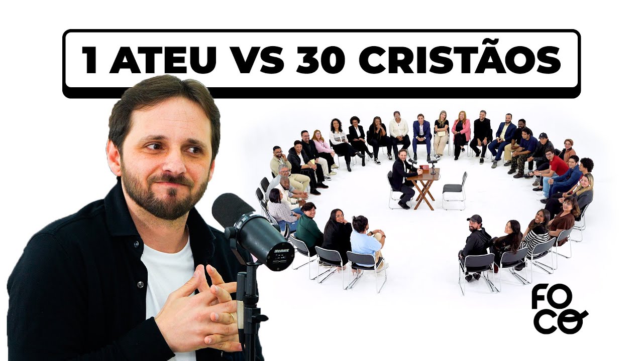 1 Ateu Enfrenta 30 Cristãos em Debate Sobre Fé, Moral e Ciência com Daniel Gontijo