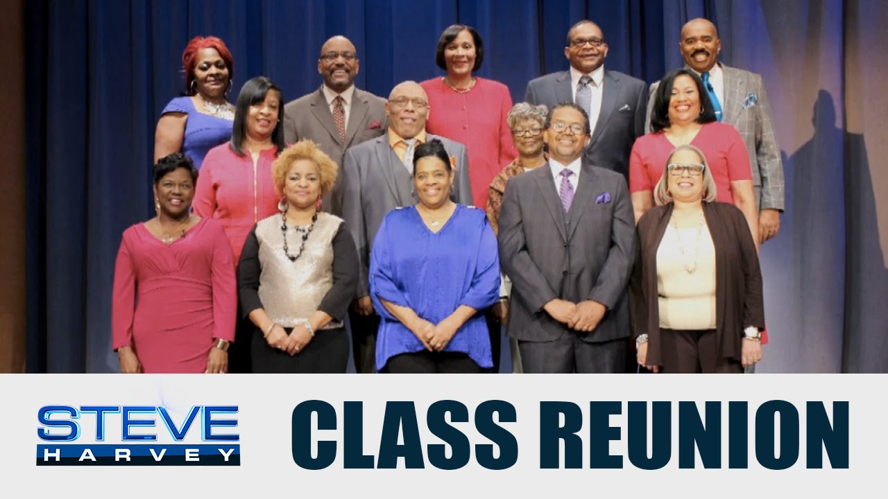 Steve Harvey's Nostalgic Class Reunion 📸