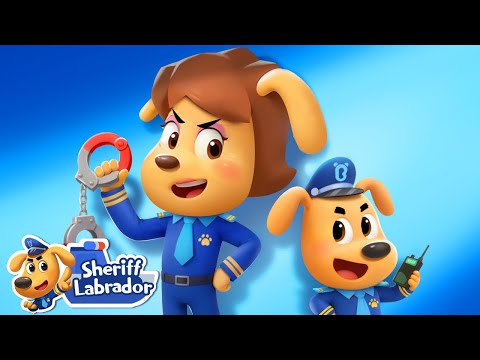 I Want to Be A Police Officer | 🌊 WaterCity Mystery | Kids Cartoon | Sheriff Labrador