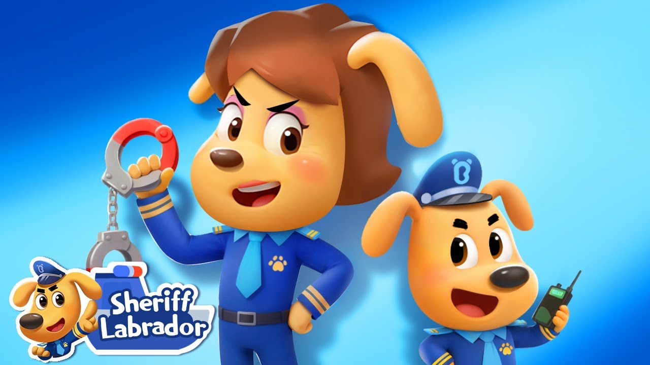 Become a Police Officer! 🚓 WaterCity Mystery Kids Cartoon | Sheriff Labrador Adventure