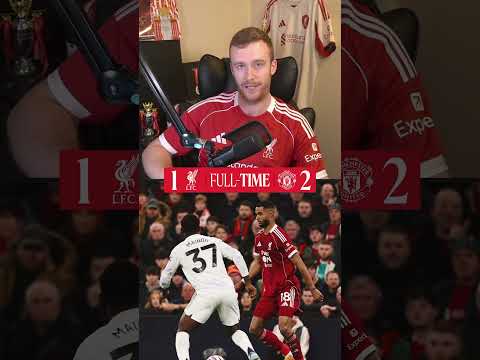 LIVERPOOL 1-2 MAN UNITED! Conor's Match Reaction