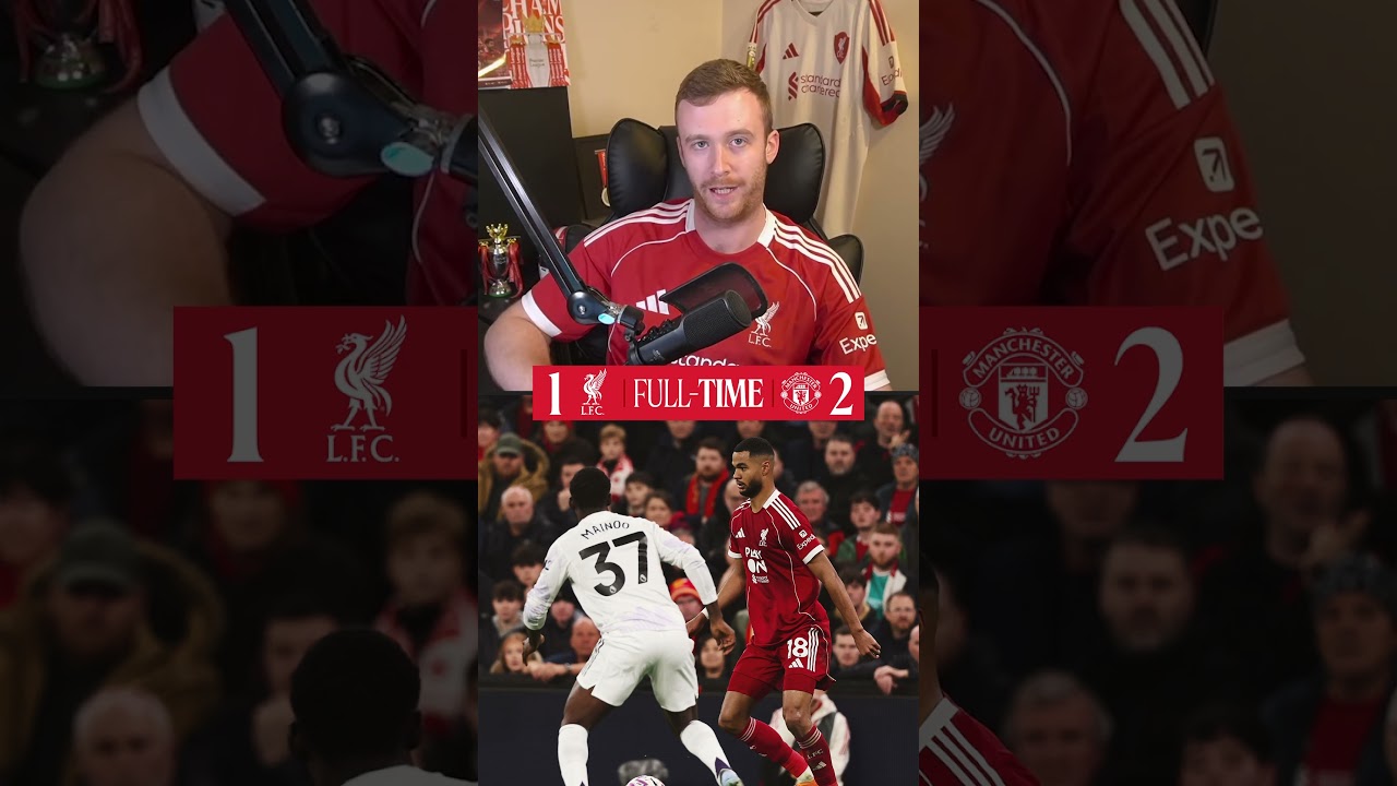 Epic Liverpool vs Man United Clash: Conor’s Instant Reaction! 🔥