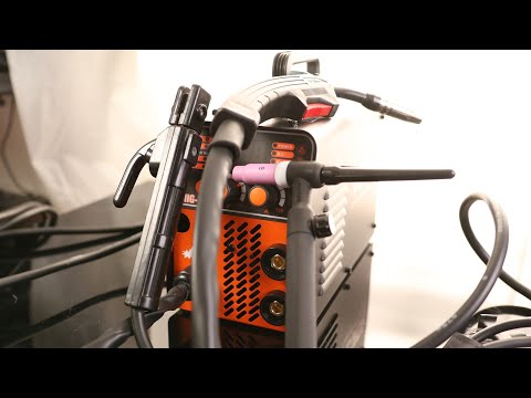 VEVOR MIG Welder, 130A Flux Core Welder, 3 in 1 Combo MMA/MIG/LIFT TIG Welder Machine, Portable