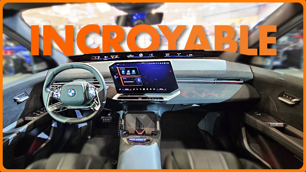 BMW IX3 Dashboard Revolution at Lyon 2025 🚗