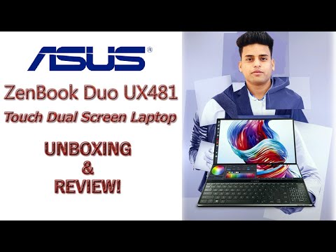 asus zenbook duo unboxing | asus zenbook duo review | asus zenbook duo ux481