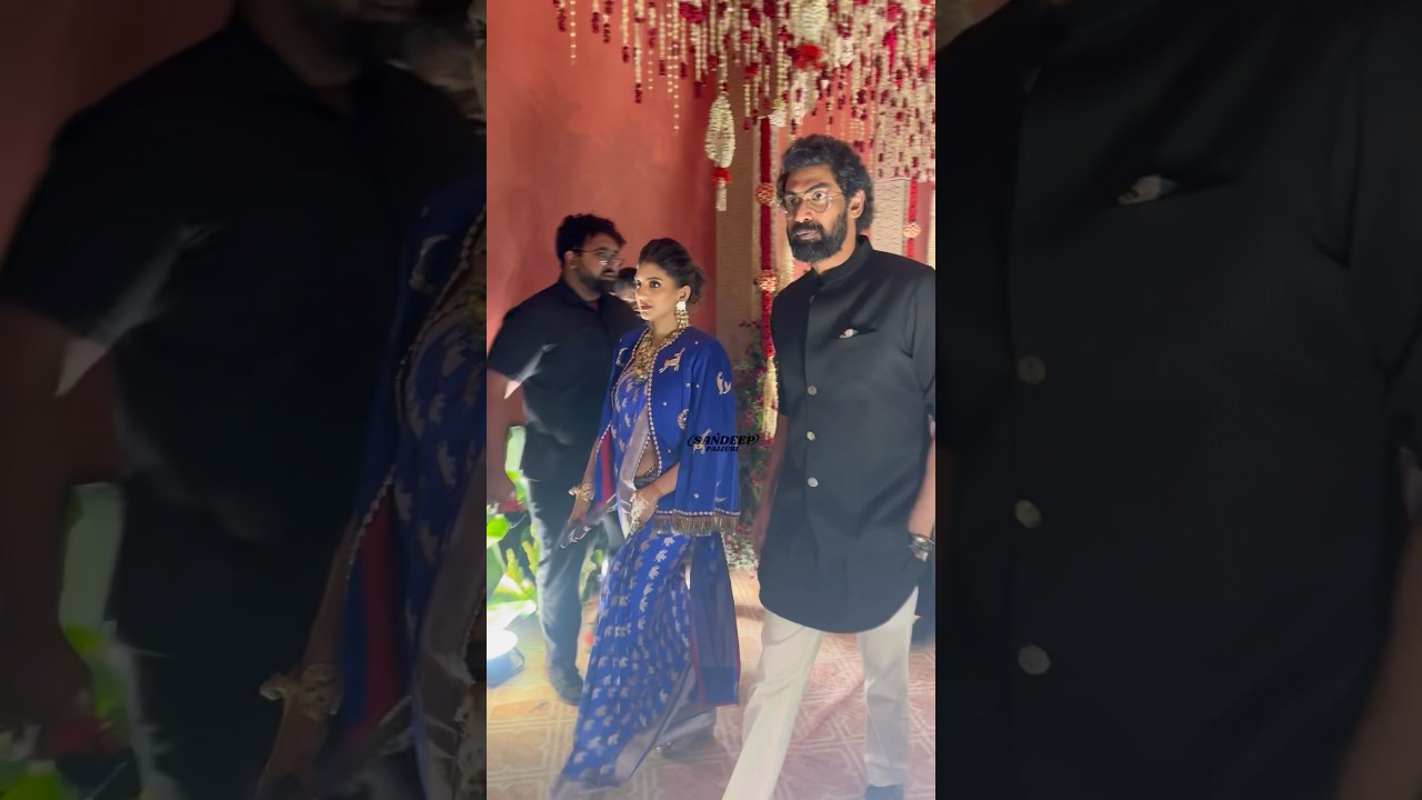 Ranadaggubati & Meehika Attend Narenithiin's Wedding 🎉