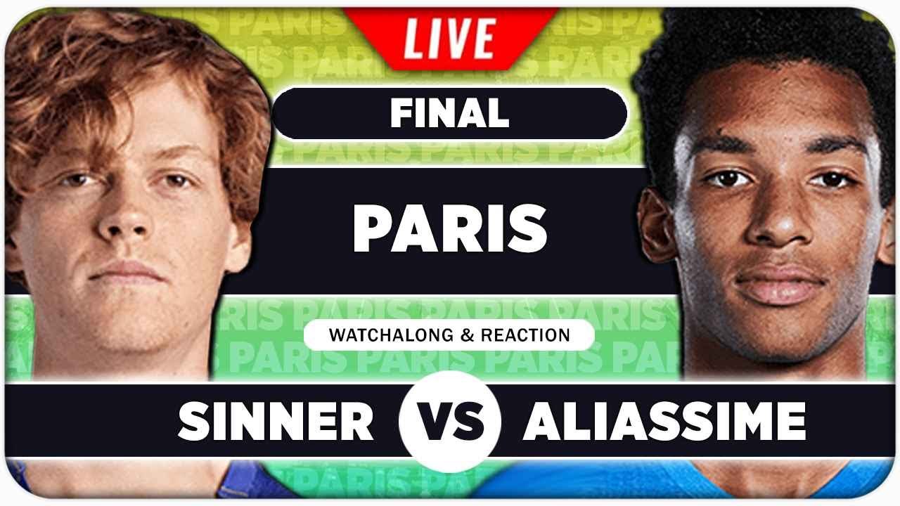 🔥 Sinner vs Auger-Aliassime Live | Paris Masters 2025 Final Watchalong