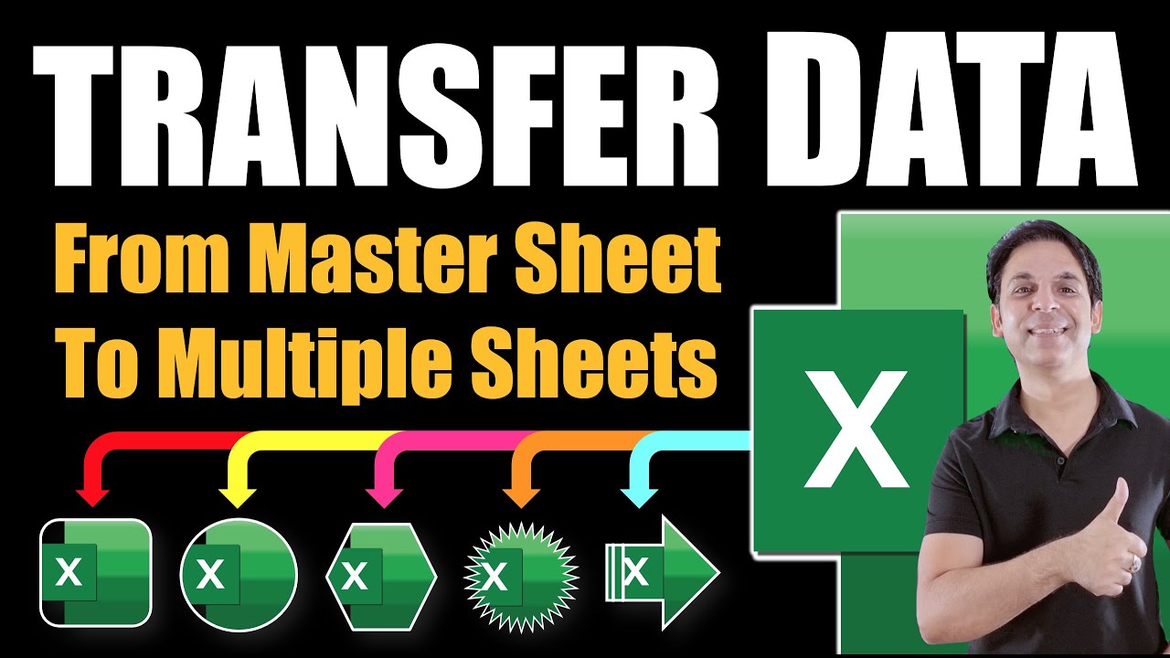 Transfer Data from Master to Multiple Sheets 📊