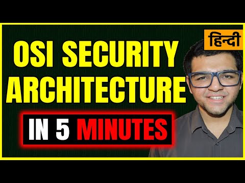 OSI Security Architecture in Hindi 🔥