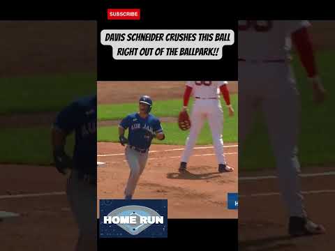Blue Jays' Schneider Breaks MLB Record!! #shorts #mlb #baseball #sports