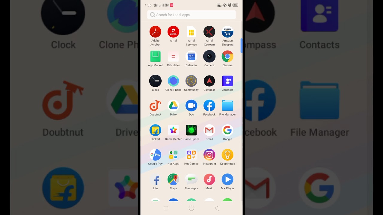 Remove Hot Game & App Icons from Realme Home Screen
