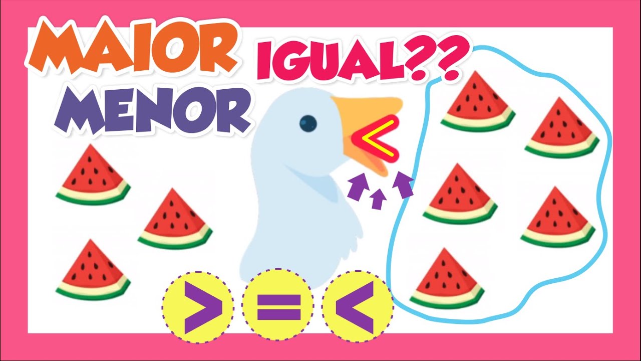 Aprenda Maior, Menor ou Igual com Atividades Divertidas! 🧠