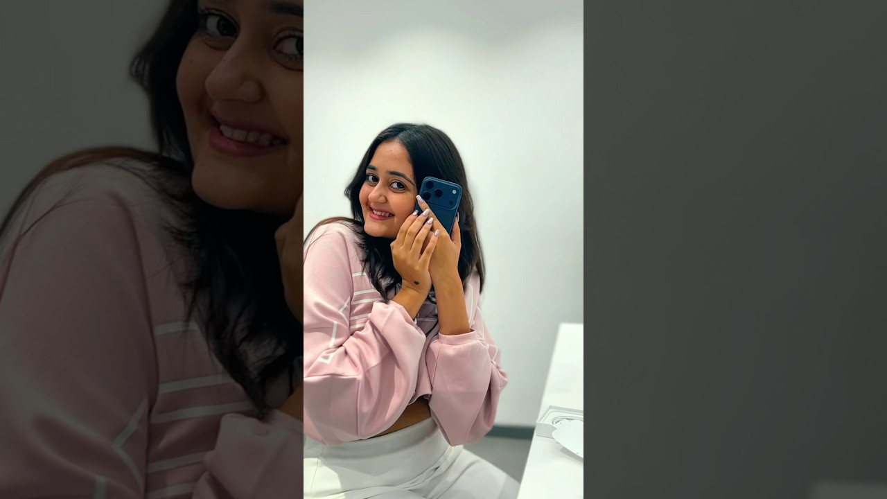 Finally I Phone 17 Pro🤍💫#bindasskavya #shorts