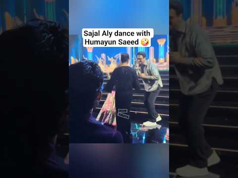 Sajal Aly dance with manto🤪 Humayun Saeed dance performance at hum awards 2025