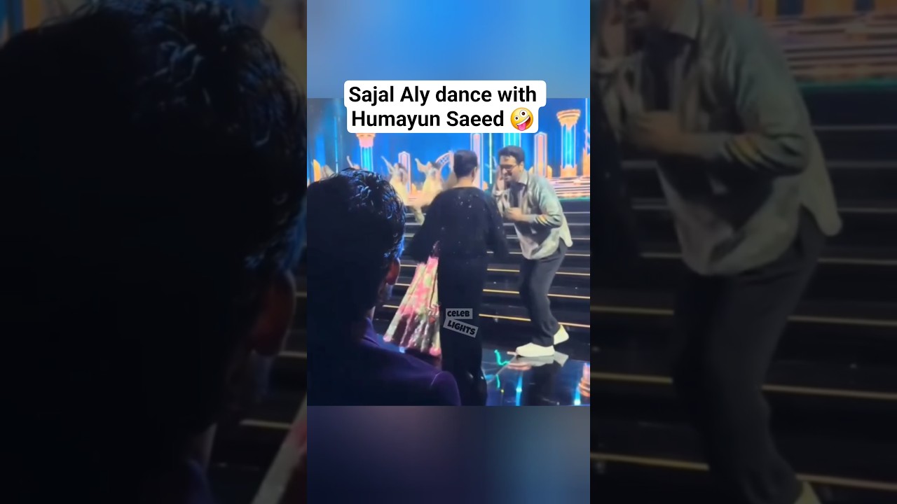 Sajal Aly & Humayun Saeed's Hum Awards 2025 Dance 🤩