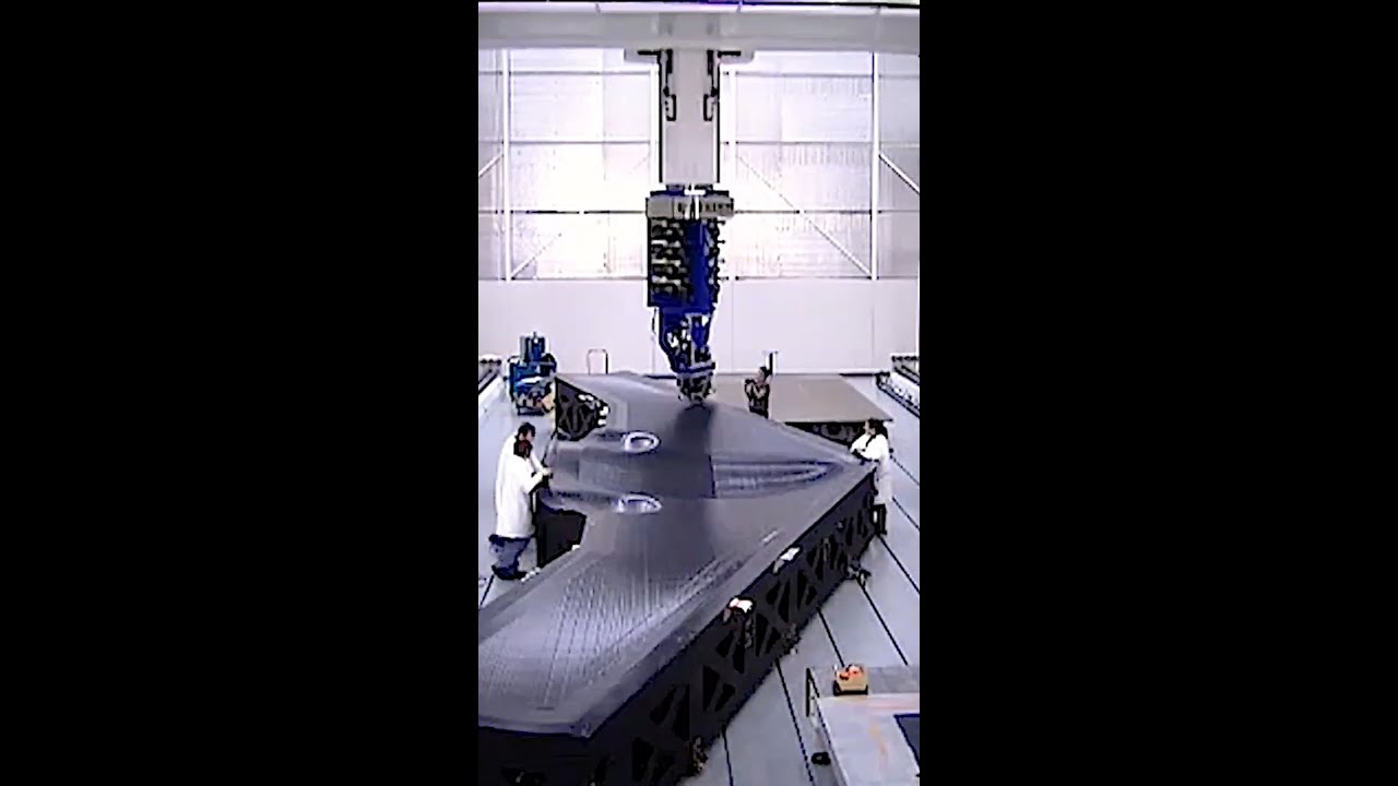 Giant Aerospace Part Manufacturing with Mongoose Hybrid ๐