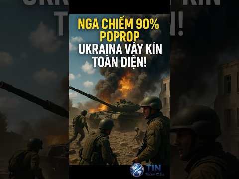Nga Kiểm Soát 90% Poprop – Ukraina Bị Vây Kín! #ChiếnSự #Donbass #NgaUkraina