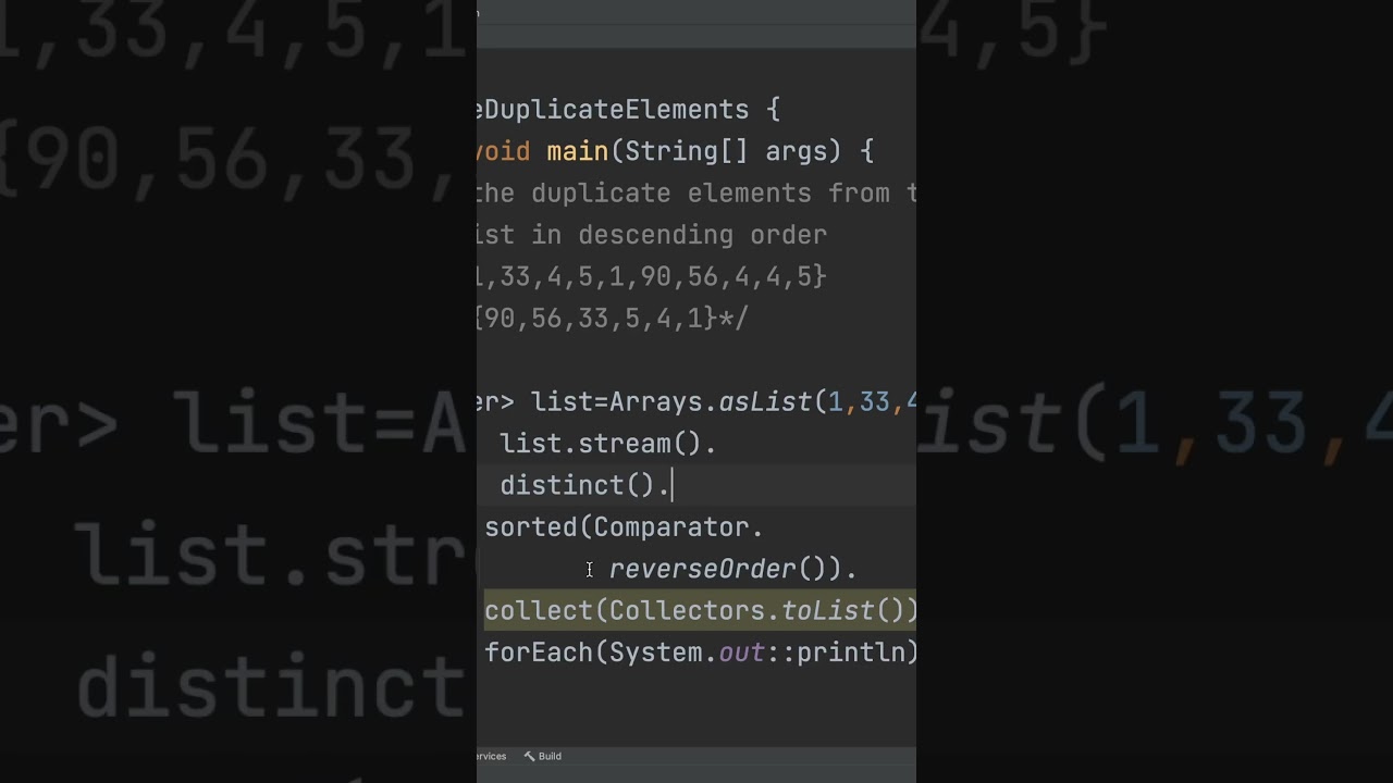 Remove Duplicates & Sort List Descending 🔢