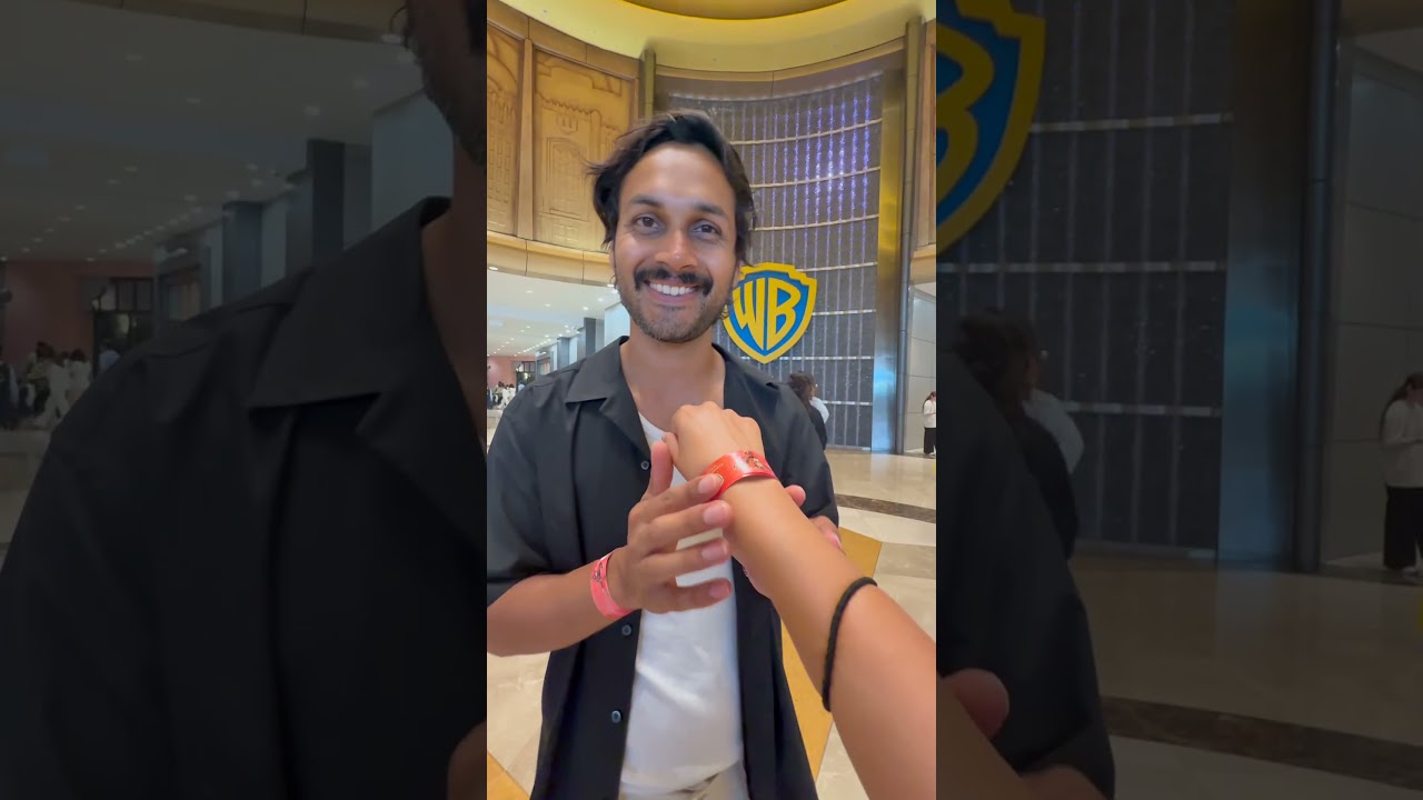 AMAZING Indoor Theme Park in Abu Dhabi #travel #hindi #abudhabi