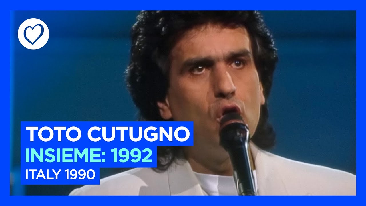 Toto Cutugno - Insieme: 1992 | Eurovision Winner 🇮🇹