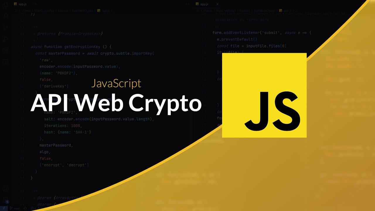 Chiffrement côté client en JavaScript avec Web Crypto 🔒