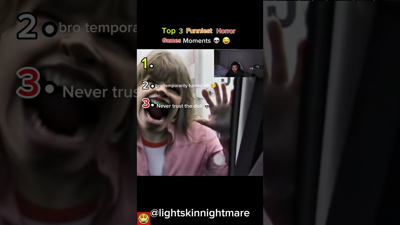 Top 3 Funniest Horror Game Moments ๐