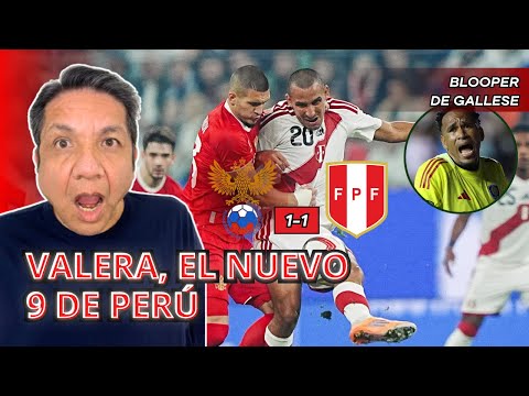 GOLAZO DE VALERA: ¿el NUEVO 9 de la selección peruana? Perú vs Rusia: análisis de Vicente Cisneros
