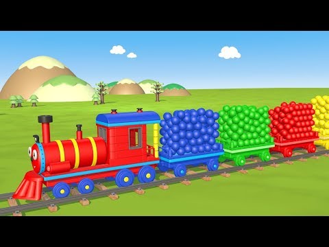 Цвета на английском для малышей. Учим названия цветов на английском языке. Паровозик Олли