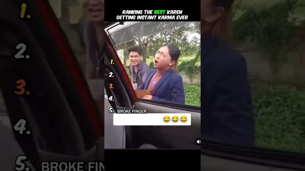 Ranking the Most Memorable Instant Karma Moments Involving Karens