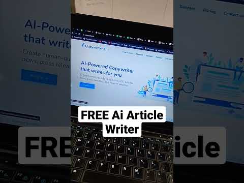 Free Ai Article Writer & Rewriter | Content Writer Tool #shorts #shortsvideo #viral #seo #tools