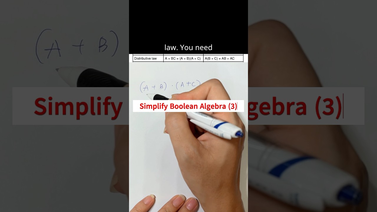 Simplifying Boolean Algebra: A Guide for O Level Computing