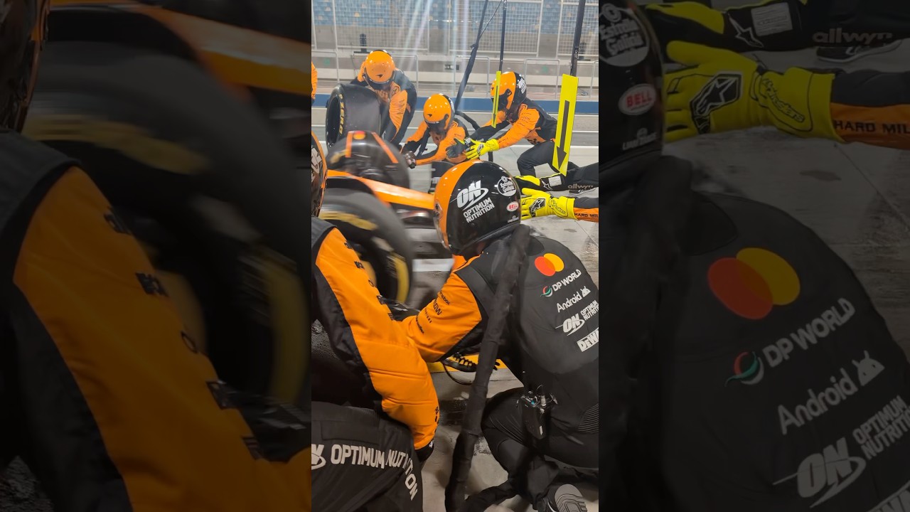 Perfect Pit Stop 🤩