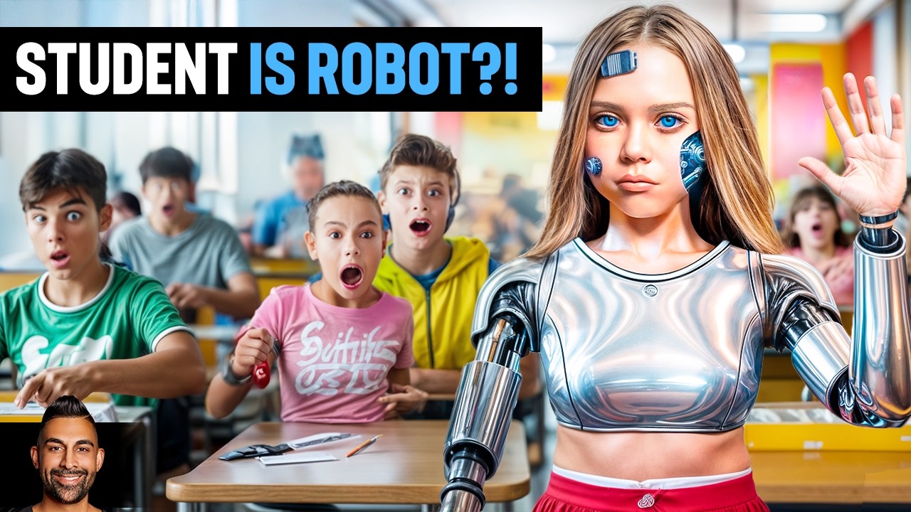 AI Girl Sent to School for a Life-Changing Experiment 🤖