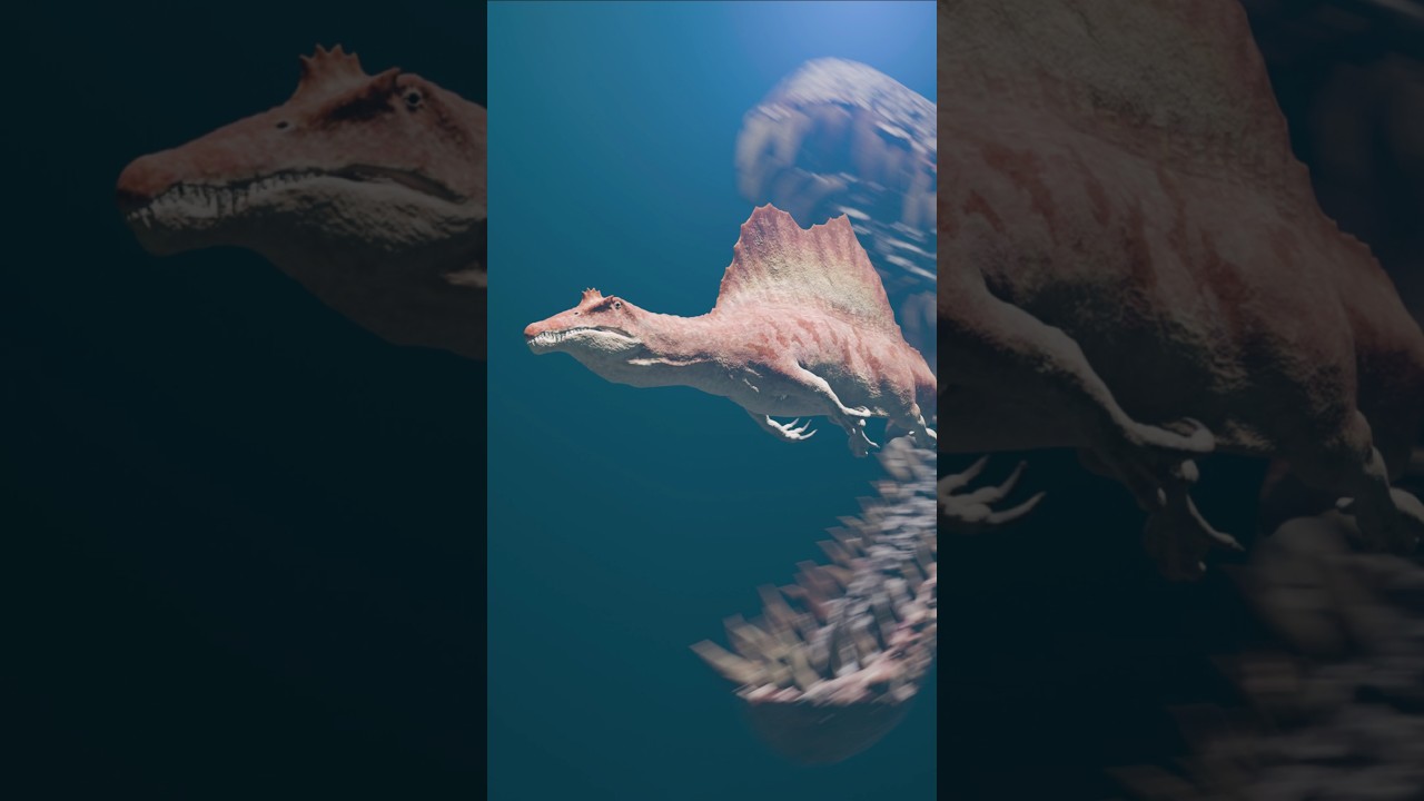 Epic Dinosaur Battle: Nothosaurus vs. Spinosaurus 🦖