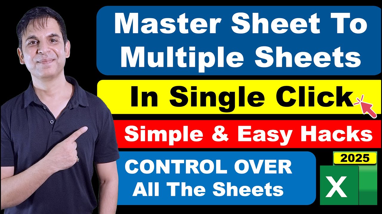 Auto Transfer Data from Master Sheet in Excel 🔄