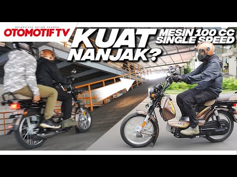 MOTOR MURAH BUAT ANGKUT-ANGKUT, BENSINNYA IRIT BANGET..!!! TVS XL100 l Otomotif TV